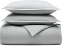 Organic Cotton Flannel Duvet Cover Set with Shams