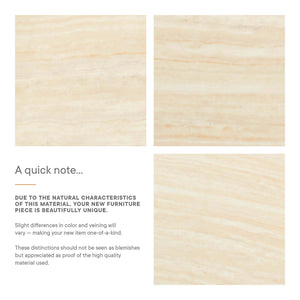 60" Oval Artificial Travertine Dining Table with Pedestal Base