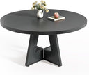 47-Inch Round Dining Table with Pedestal Base