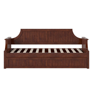 Twin Wood Daybed with Trundle