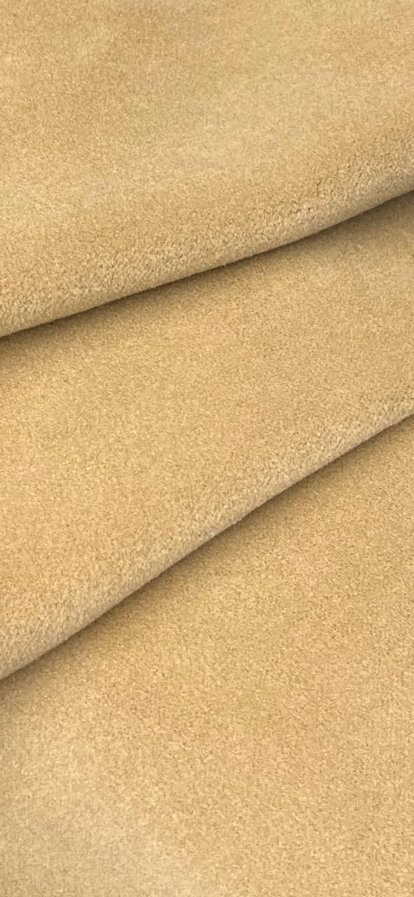 Wool Coating Fabric by the Yard – Medium Camel