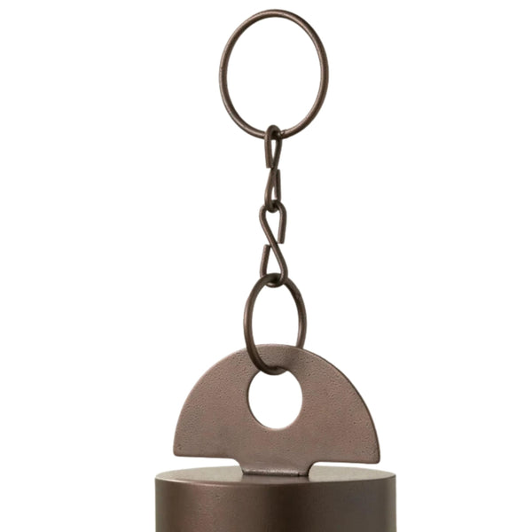 24-Inch Steel Wind Bell – Antique Copper