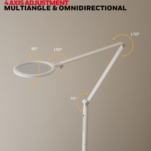 Dimmable LED Floor Lamp with Remote & Touch Control
