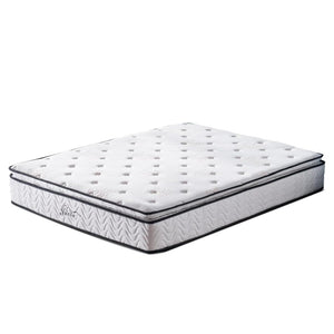 Hybrid Pillow Top Mattress with Memory Foam & Pocket Springs