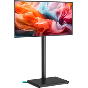 Floor TV Stand with Swivel Mount & Height Adjustment for 32-60 Inch TVs
