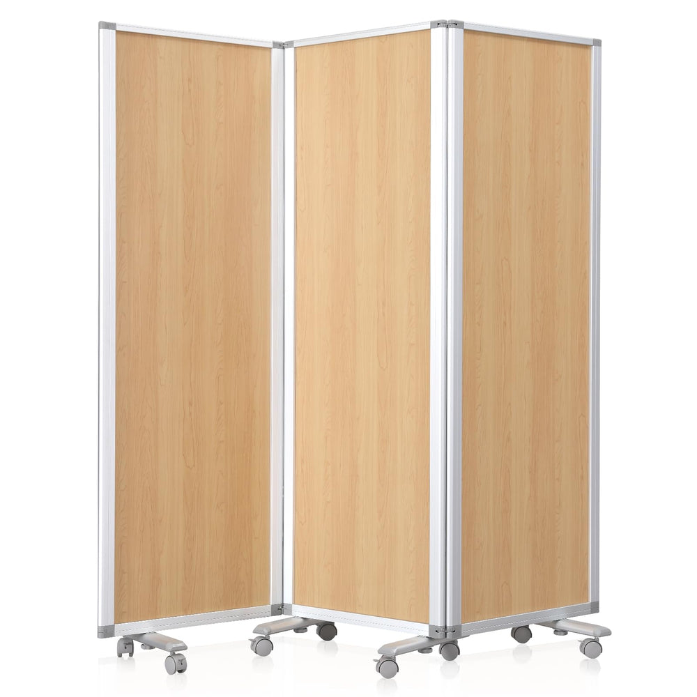 3-Panel Folding Room Divider Privacy Screen 71" x 71"