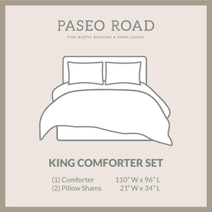 Rustic Plaid Comforter Set with Pillow Shams