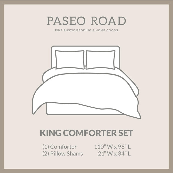 Rustic Plaid Comforter Set with Pillow Shams