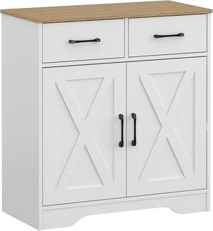 Sideboard Cabinet with 2 Drawers & 2 Doors