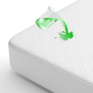 Queen Size Waterproof Bamboo Mattress Protector – Deep Pocket, Cooling & Breathable