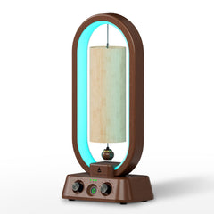 Automatic Bamboo Wind Chimes with LED & Sound Healing Modes