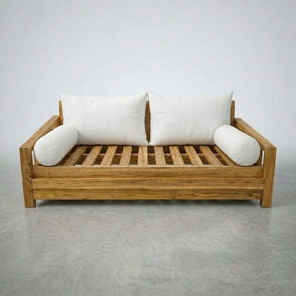Outdoor Indoor Daybed Pillow & Bolster Cushion Insert Set