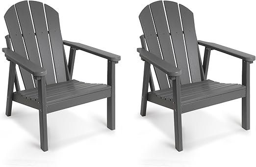 HDPE Adirondack Chair – Outdoor Patio Chair