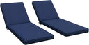 Outdoor Chaise Lounge Cushions Set of 2