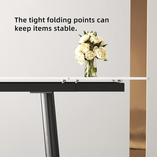 Extendable Sintered Stone Dining Table for 6 to 10 Seats