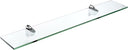Tempered Glass Wall-Mount Floating Shelf