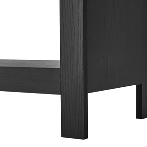 Modern TV Stand with 4 Open Shelves for TVs up to 65 Inches