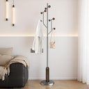 Freestanding Coat Rack with Marble Base