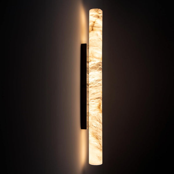 Alabaster Modern Wall Sconce – Large Linear LED Wall Light