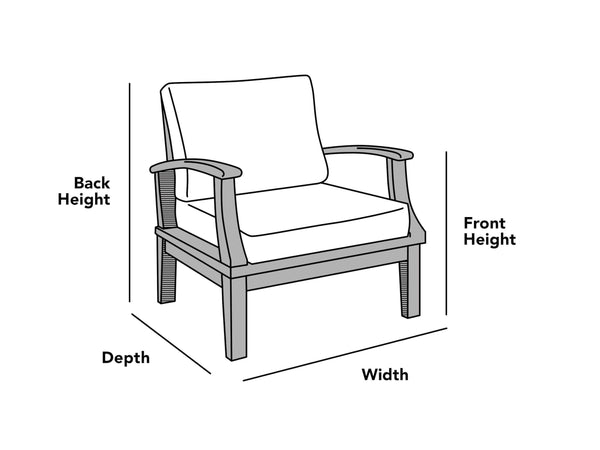 Outdoor Patio Chair Covers Set of 4 – Heavy-Duty Waterproof Polyester