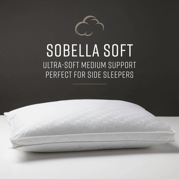 Queen Size Gusseted Bed Pillow – Soft Poly Fill, Cotton Cover