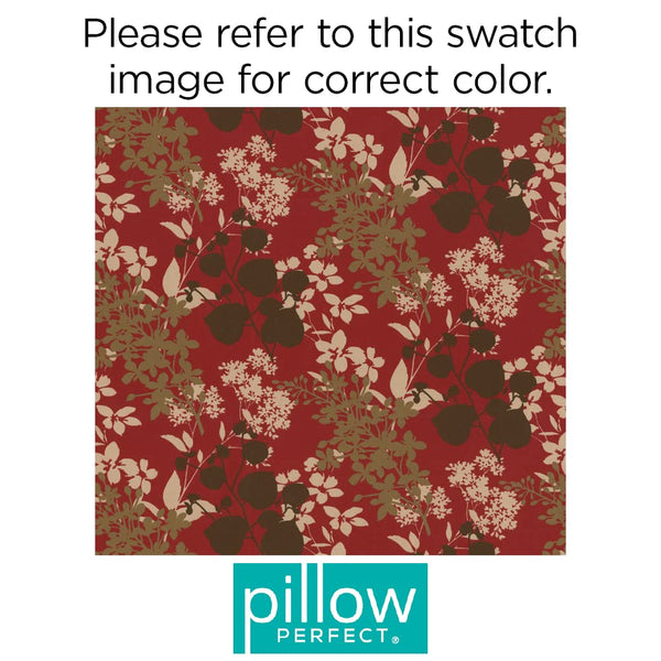 Reversible Floral Stripe Chaise Lounge Cushion – Indoor Outdoor, Weather & Fade Resistant
