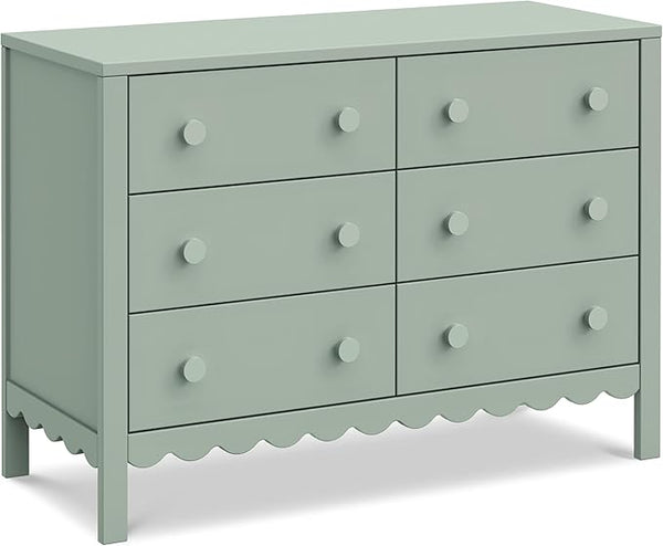 Scallop 6-Drawer Dresser