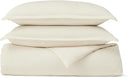Organic Cotton Flannel Duvet Cover Set with Shams