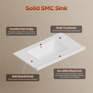30 Inch Bathroom Vanity with Sink