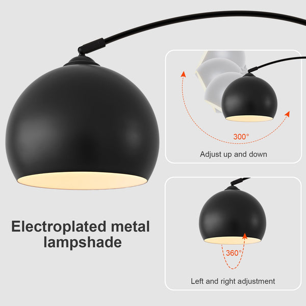 Arc Floor Lamp with Remote Control