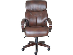 Executive Bonded Leather Office Chair – Brown