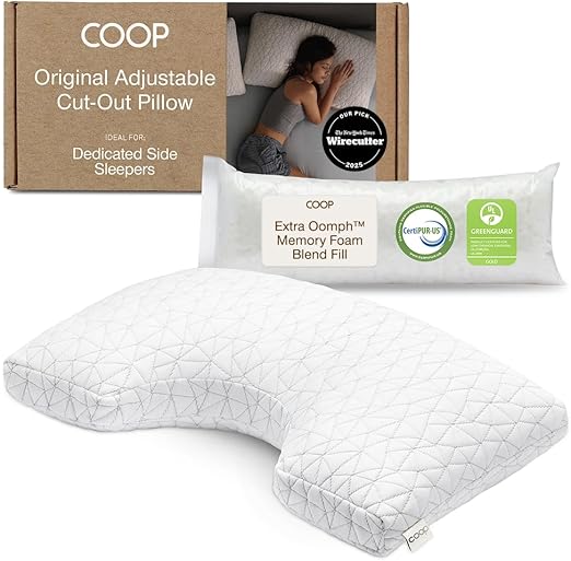 Adjustable Memory Foam Bed Pillow – Queen & King