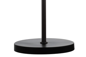 22.5" Oil Rubbed Bronze 2-Light Crystal and Iron Table Lamp
