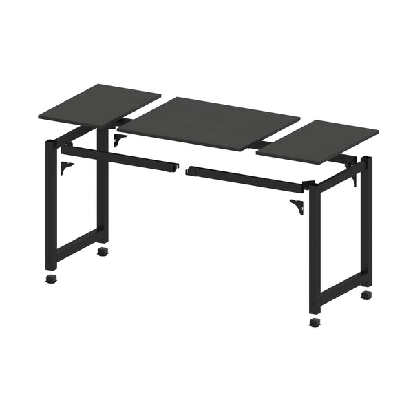63-Inch Large Office Computer Desk with Steel Frame