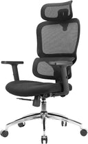 Ergonomic Mesh Office Chair with 3D Flip-Up Armrests & Dual Back Support