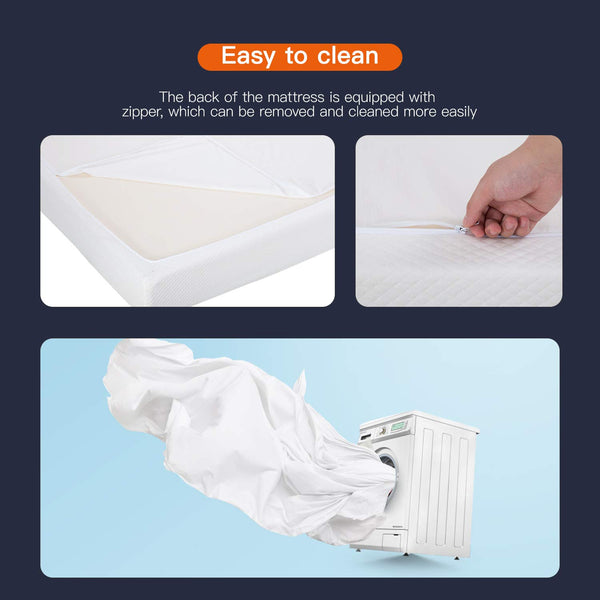 King 8-Inch Cooling Gel Memory Foam Mattress