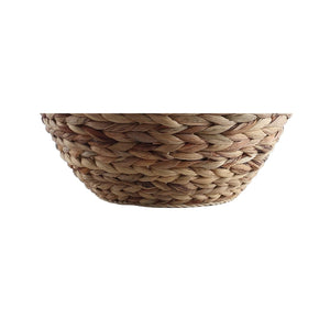 Water Hyacinth Farmhouse Basket Table Lamp