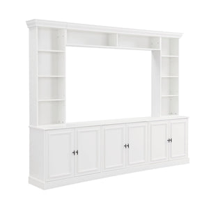 4-Piece Entertainment Center Wall Unit for TVs up to 70"