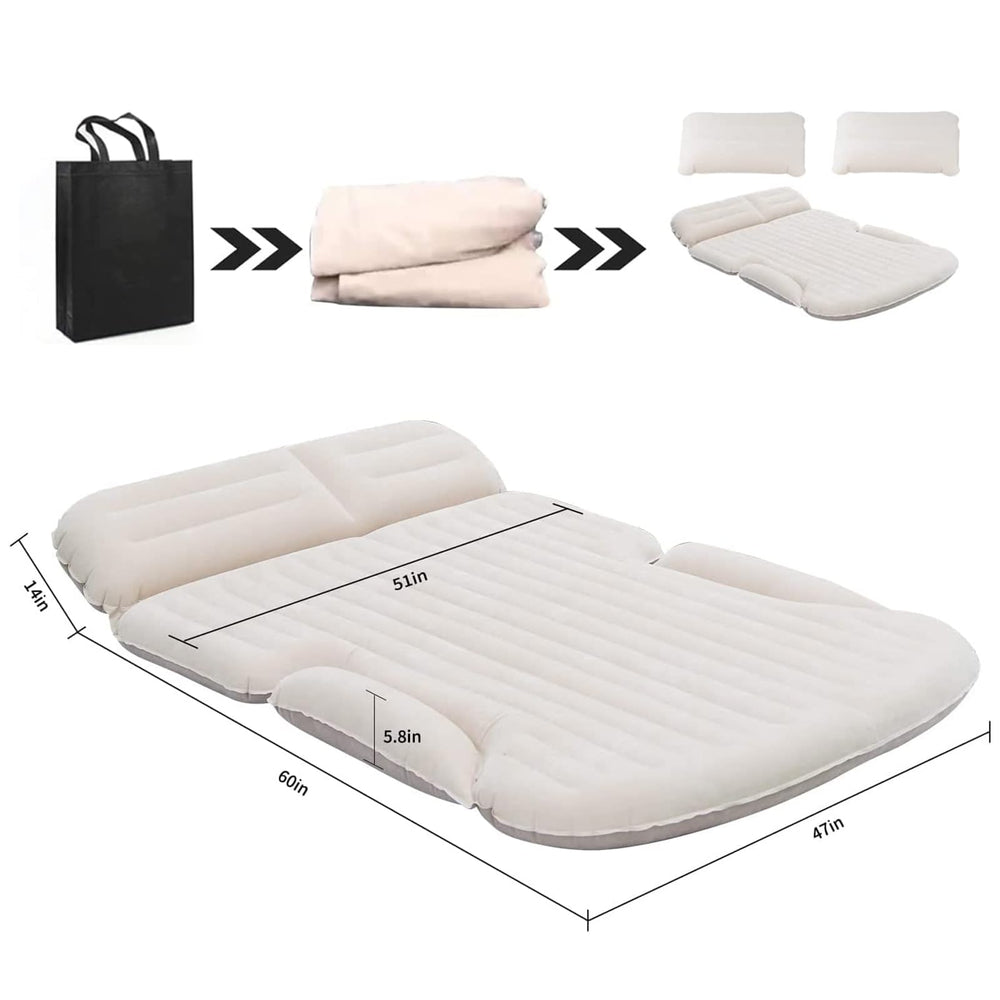 SUV Inflatable Air Mattress with Pump & 2 Pillows