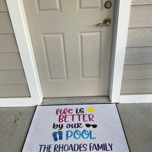 Custom Full-Color Printed Doormat 24x36 Inches