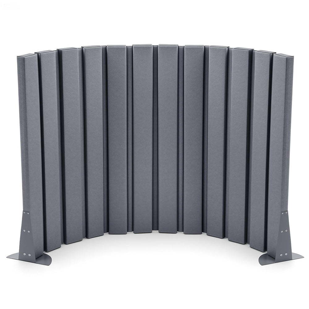Foldable Acoustic Room Divider Panel with Stand