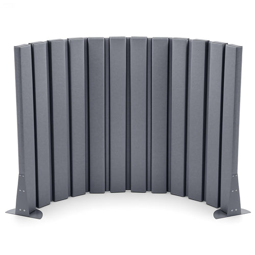 Foldable Acoustic Room Divider Panel with Stand