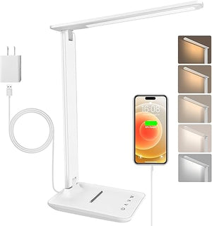 LED Desk Lamp with USB Charging Port