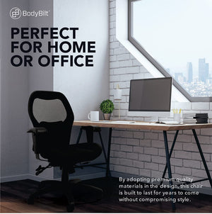 Ergonomic Mid-Back Office Chair with Lumbar Support