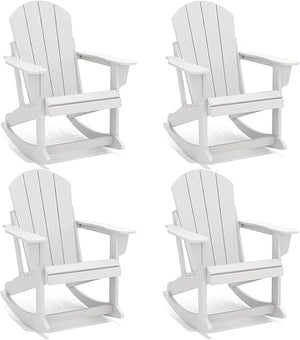 HDPE Adirondack Rocking Chair – Outdoor Porch Rocker