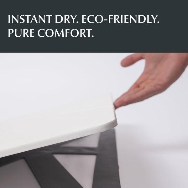 Diatomite Stone Bath Mat – Quick-Dry, Non-Slip Bathroom Rug