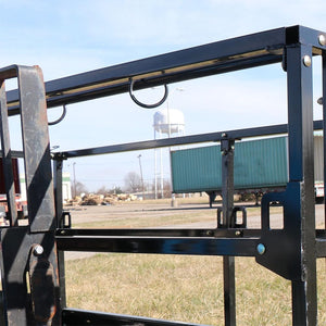 Mesh Telehandler Work Platform Safety Man Basket