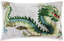 Dragon Silk Velvet Lumbar Pillow 16x24