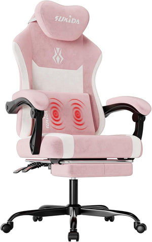Ergonomic High-Back Gaming & Office Chair with Lumbar Support