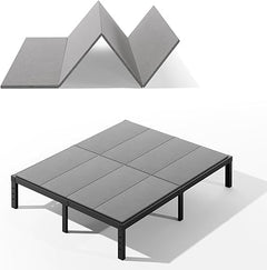 Foldable Bunkie Board with Breathable Mattress Support